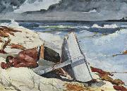 Winslow Homer, After the Tornado, Bahamas